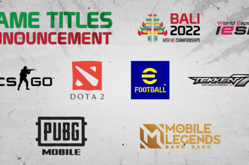 IESF World Championship: Bali 2022 – Games Announced!